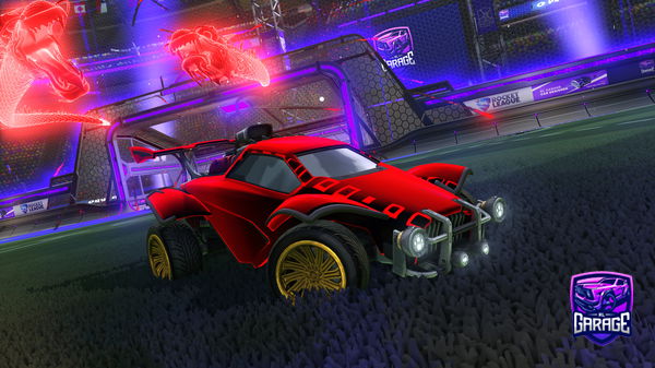 A Rocket League car design from radishsoup