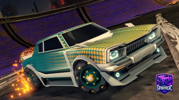 A Rocket League car design from DeathCrafter