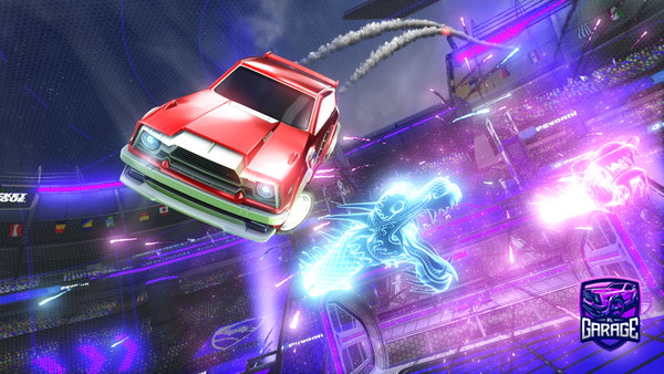A Rocket League car design from Bedoo0