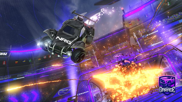 A Rocket League car design from lynken