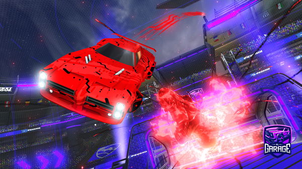 A Rocket League car design from electricwatermelon