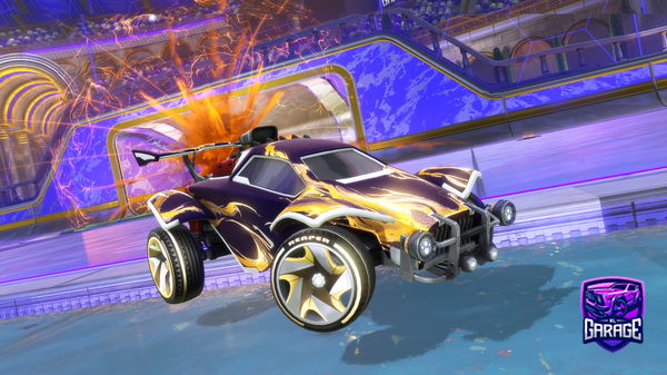 A Rocket League car design from Spvrk-Shxdow