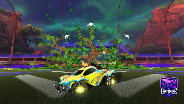 A Rocket League car design from canning