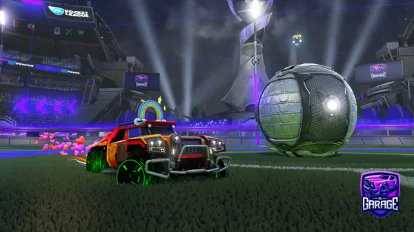 A Rocket League car design from GPRL