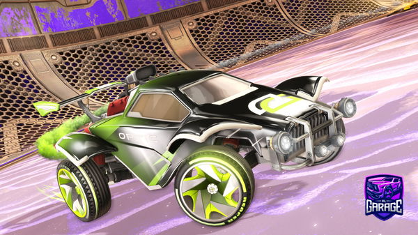 A Rocket League car design from BajanAmerican_YT
