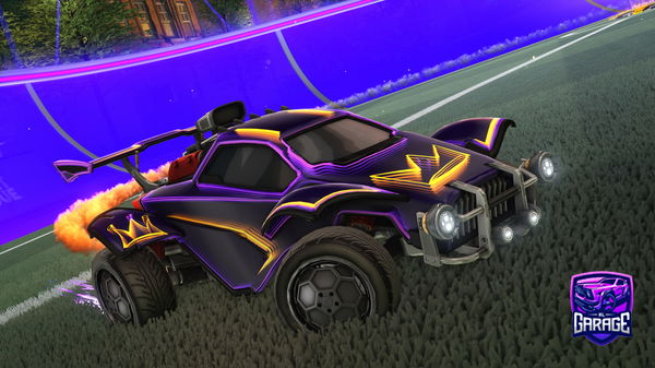 A Rocket League car design from ReviloFX