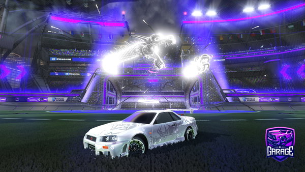A Rocket League car design from zombieforce51