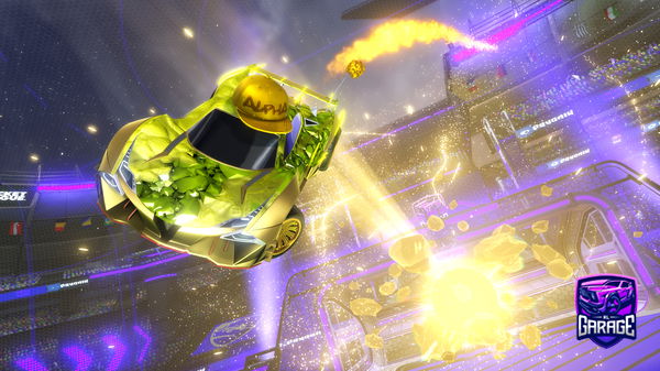 A Rocket League car design from Haid590