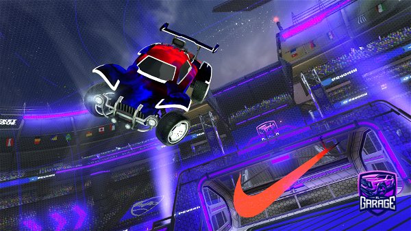 A Rocket League car design from NRG_Dope