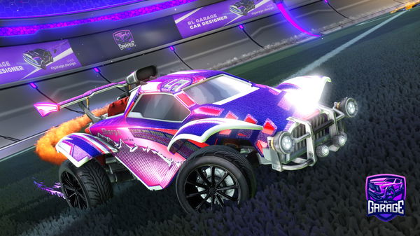 A Rocket League car design from bennettkelley15