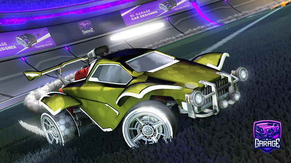 A Rocket League car design from ThereIsNoNameNIS