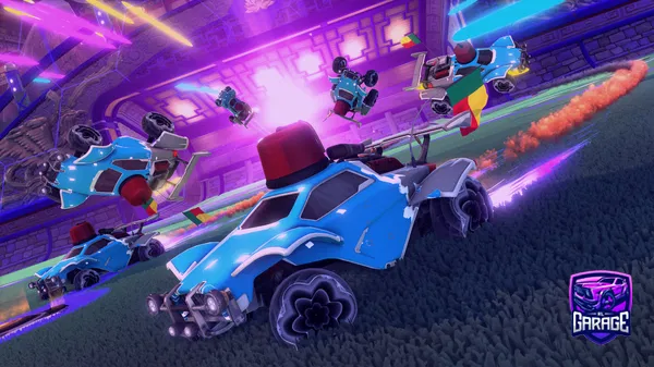 A Rocket League car design from qritz