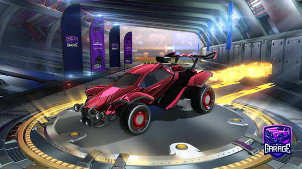 A Rocket League car design from WDSXE