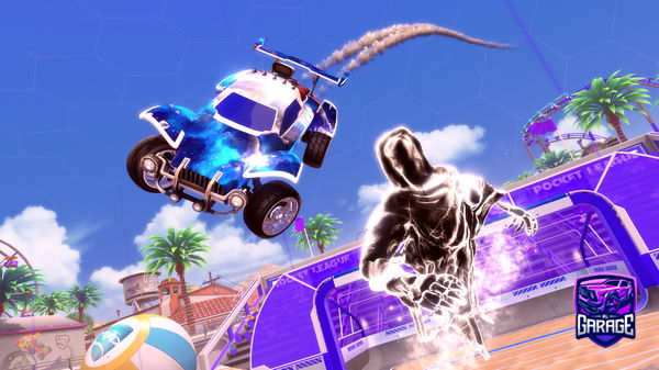 A Rocket League car design from AirZachTheMan