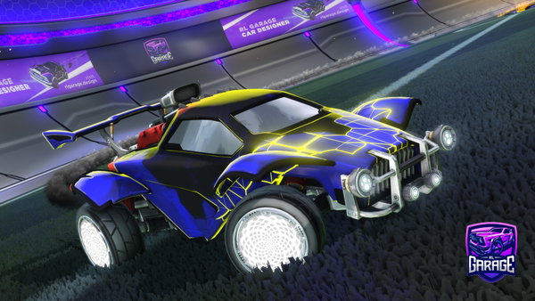 A Rocket League car design from itskxleb_