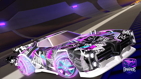 A Rocket League car design from SmartCatOffical