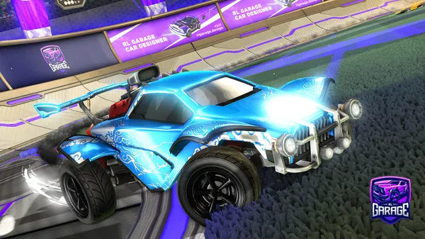 A Rocket League car design from Arryxl