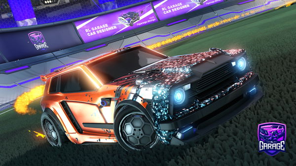 A Rocket League car design from KTiniOfficial