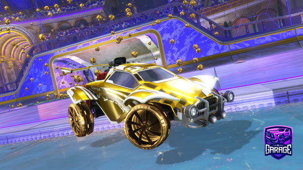 A Rocket League car design from Monks__