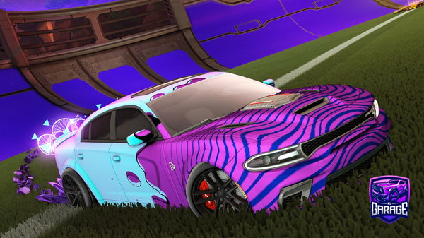A Rocket League car design from afrosceno
