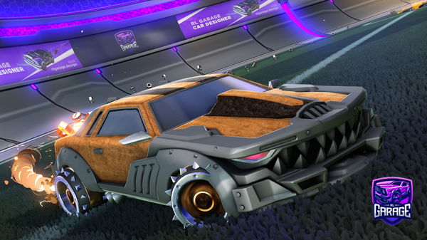 A Rocket League car design from ItsGiuze