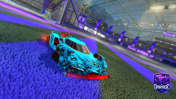 A Rocket League car design from odracer