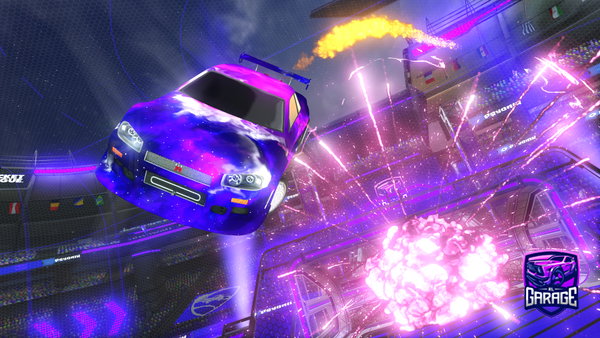 A Rocket League car design from iiwgly