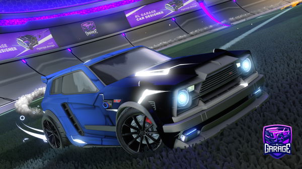 A Rocket League car design from HarbingerGXT