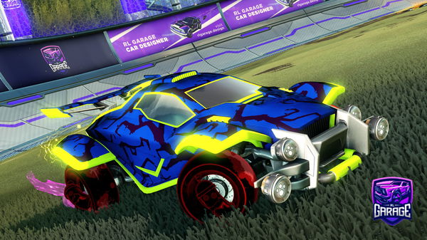 A Rocket League car design from 4DIEGO4