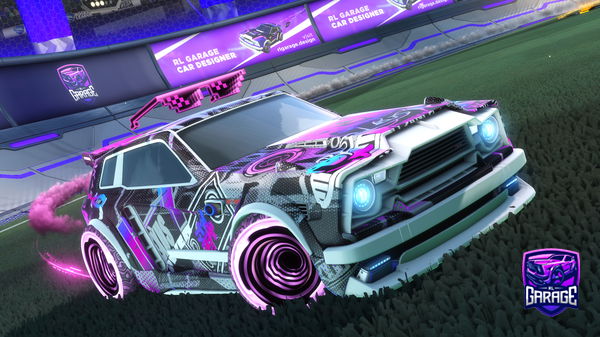 A Rocket League car design from Dragons2616431