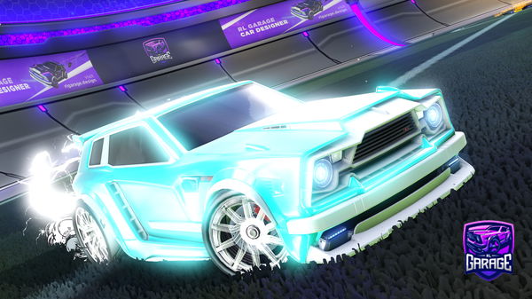 A Rocket League car design from FullWarrior