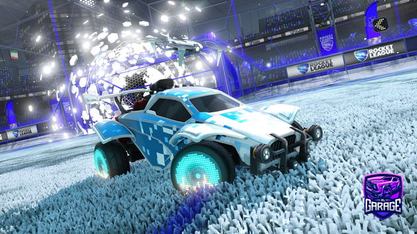 A Rocket League car design from Ryzingstar