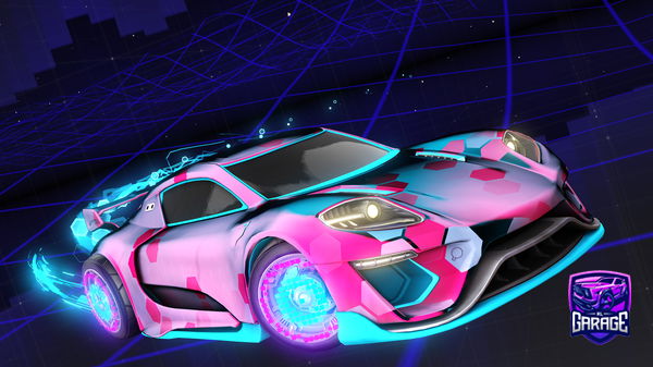 A Rocket League car design from shota_4k