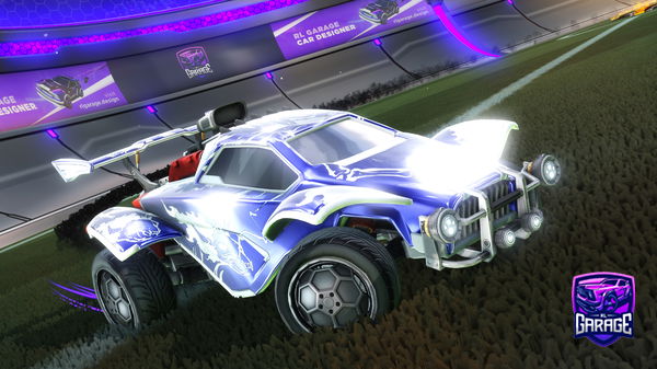 A Rocket League car design from TeamJW