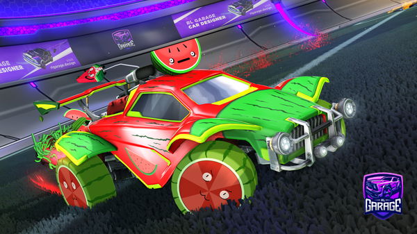 A Rocket League car design from Darthmaul123853