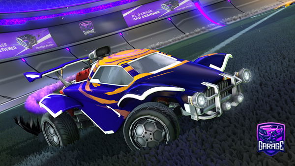 A Rocket League car design from ZzEePpHhYyyy