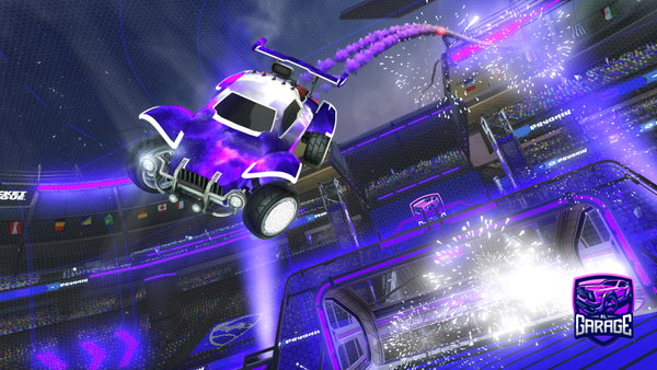 A Rocket League car design from PhotoHoagie