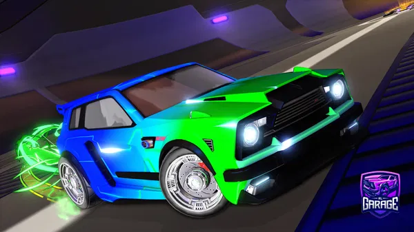 A Rocket League car design from Chasuke_kun