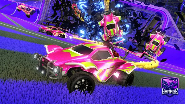 A Rocket League car design from Boosting2GC