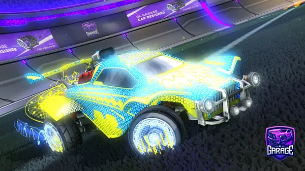 A Rocket League car design from NeonBanana7