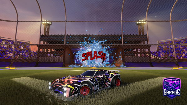 A Rocket League car design from Turbozox