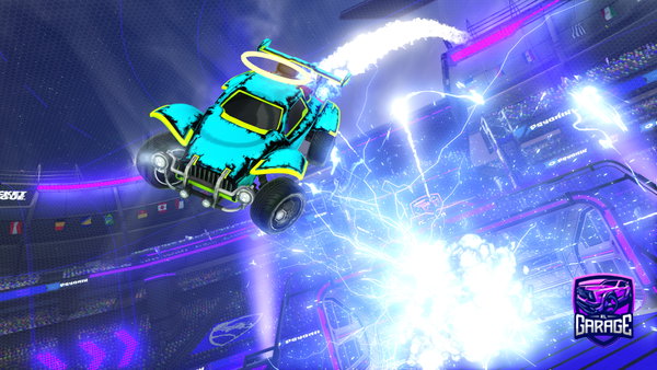 A Rocket League car design from muismatt