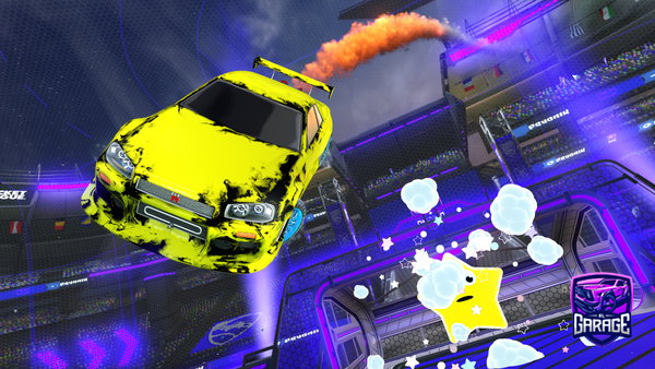 A Rocket League car design from Gingerninja2018m