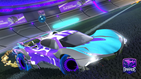 A Rocket League car design from DoggosGG