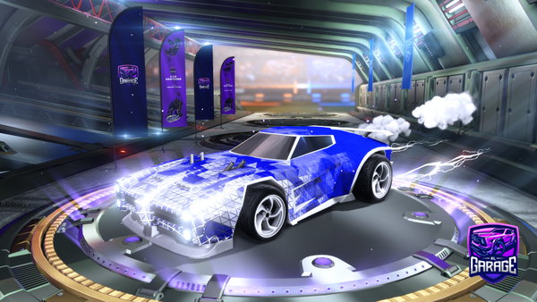 A Rocket League car design from LightningFastWMH