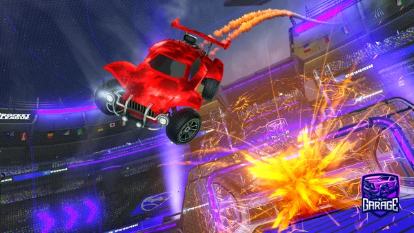 A Rocket League car design from Tavianbryce06