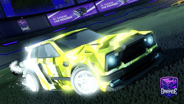 A Rocket League car design from mohcwc