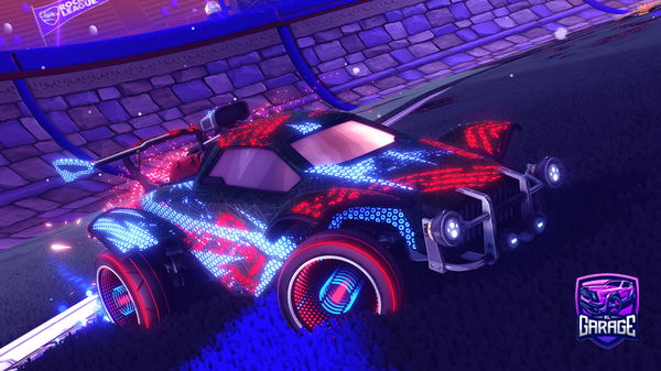 A Rocket League car design from abspielen