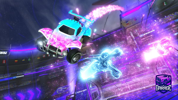 A Rocket League car design from FizzMonkey98
