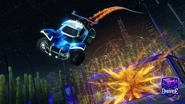 A Rocket League car design from GSPEEDV